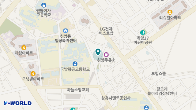 논산지역자활센터 위치 지도