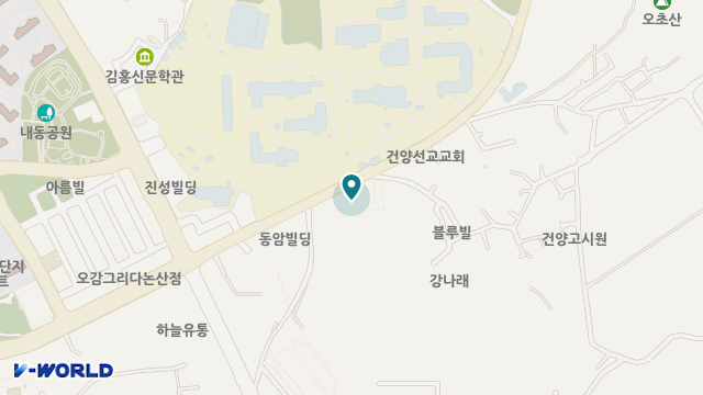 주사랑노인복지센터 위치 지도