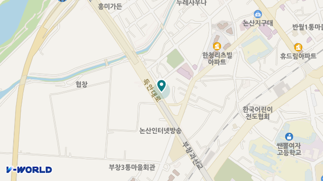 은빛노인복지센터 위치 지도