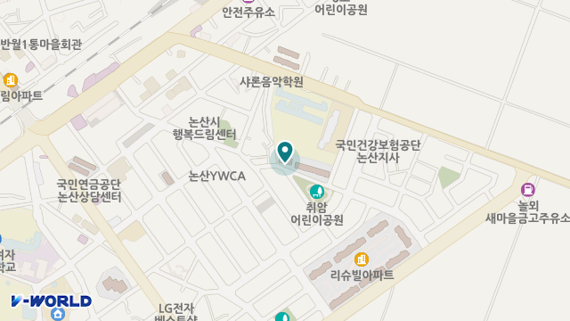 참조은노인복지센터 위치 지도