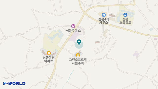 삼봉노인복지센터 위치 지도