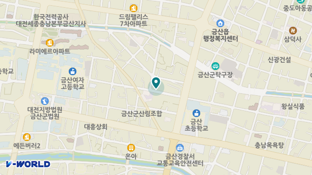 사랑복지센터 위치 지도