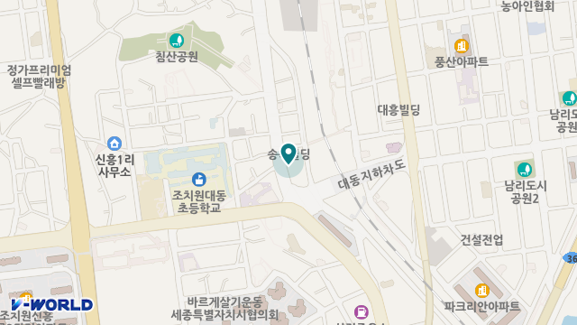 365 행복케어 위치 지도