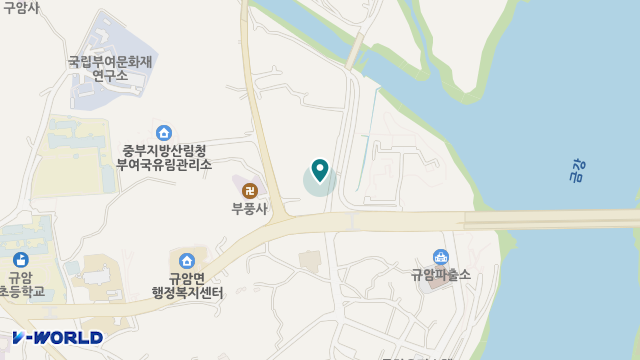 부여사랑재가복지센터 위치 지도