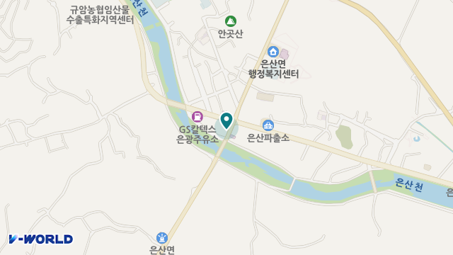 은산노인복지센터 위치 지도