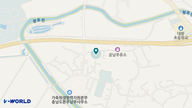 궁남주야간보호센터 위치 지도