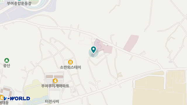 부여노인전문병원 방문간호센터 위치 지도
