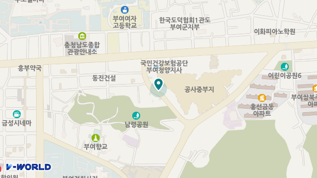 백세건강노인복지센터 위치 지도