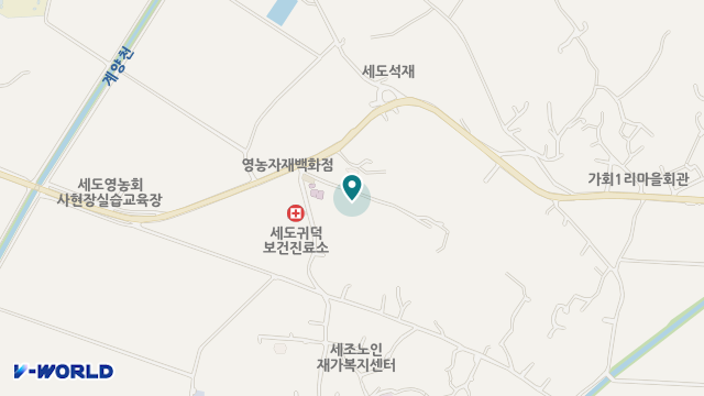 세도노인재가복지센터 위치 지도
