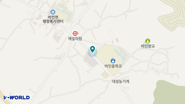 섬김노인복지센터 위치 지도