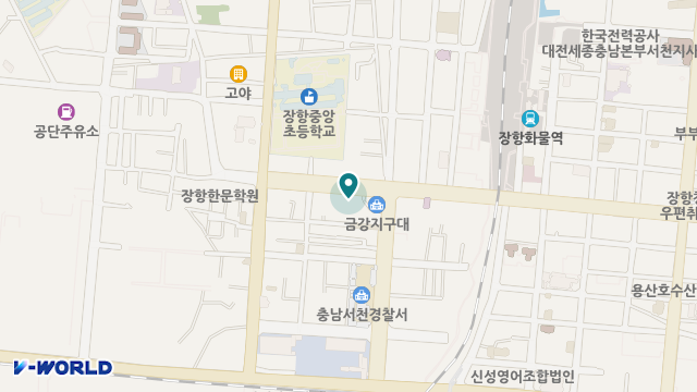 금강방문요양센터 위치 지도
