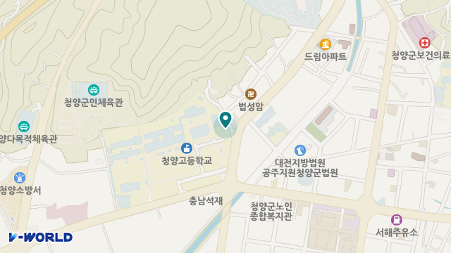 효실천요양센터 위치 지도