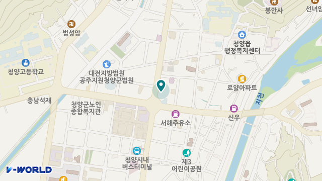 노인사랑재가센터 위치 지도