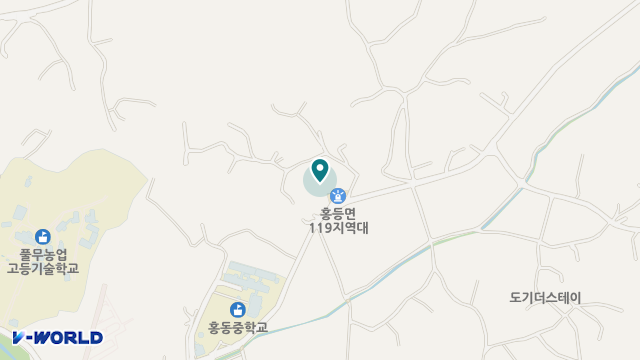 홍동재가센터 위치 지도