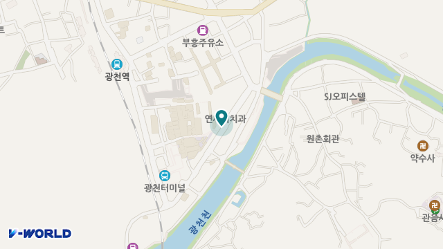 광천재가복지센터 위치 지도