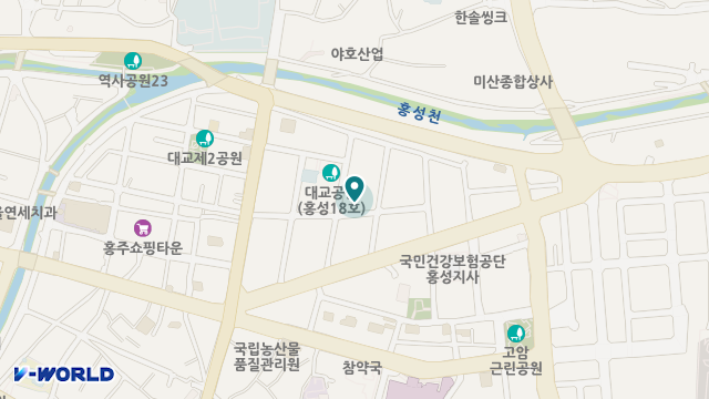 그린재가요양센터 위치 지도