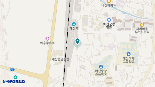 현대노인요양센터 위치 지도