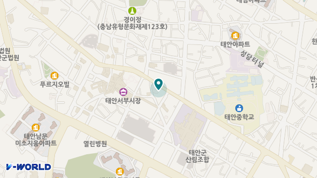효노인방문요양기관 위치 지도