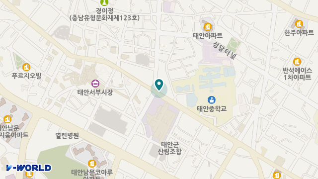 태안동행재가센터 위치 지도