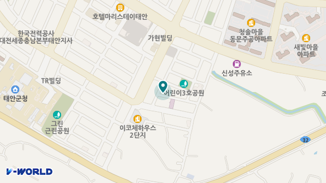 태안사랑재가센터 위치 지도