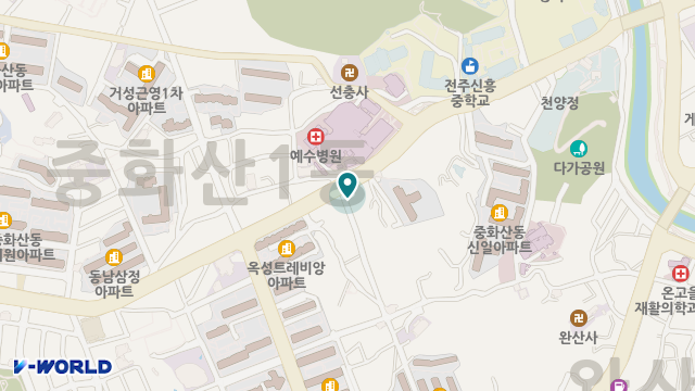 대성의료기 위치 지도
