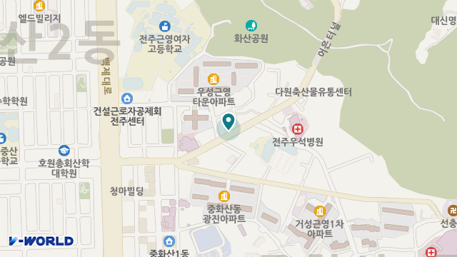 백제의료기 위치 지도