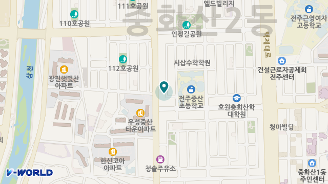 비전재가복지센터 위치 지도