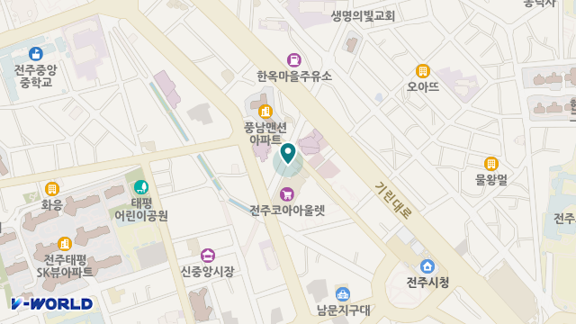 연세물산 위치 지도