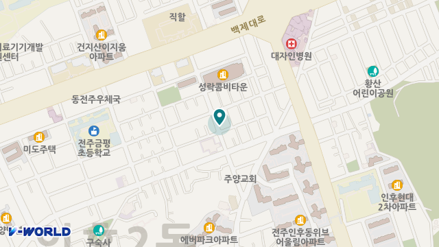건강의료기 위치 지도