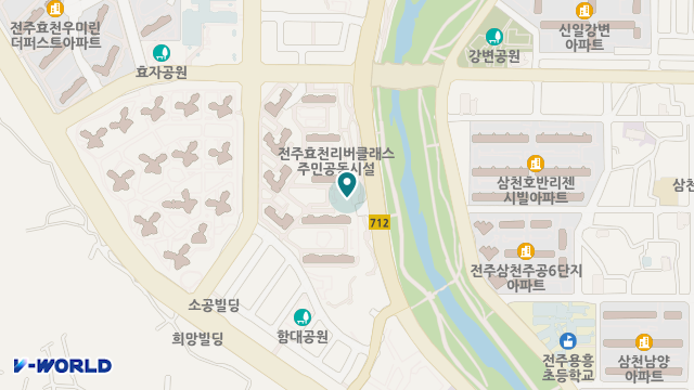 효자손 노인복지센터 위치 지도