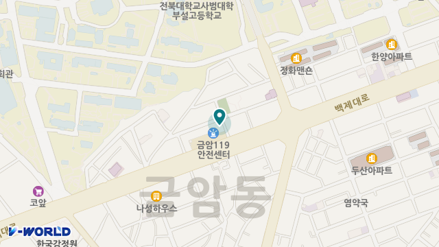 다솔복지센터 위치 지도
