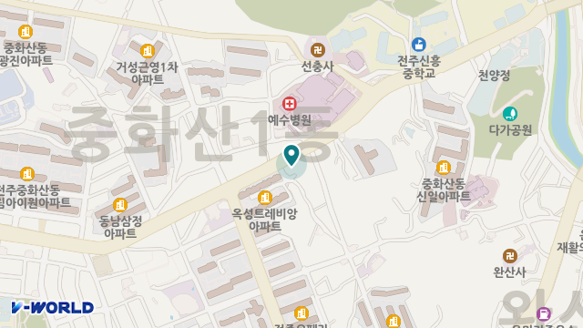 정우건강의료기 위치 지도