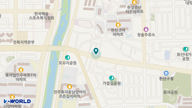JLove요양복지기관 위치 지도