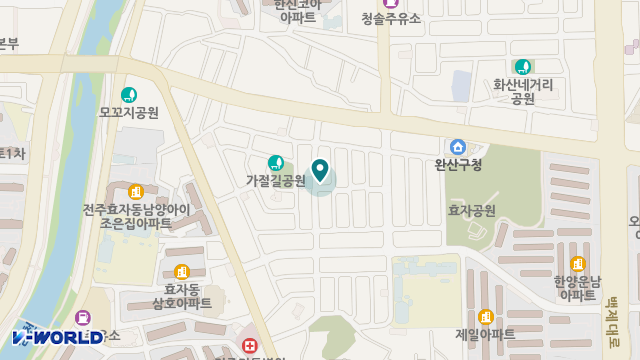 행복재가복지센터 위치 지도