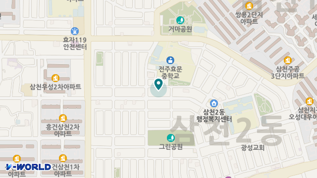 느티나무의료기 위치 지도
