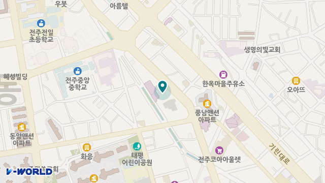 은행나무재가복지센터 위치 지도