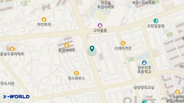청솔노인복지센터 위치 지도