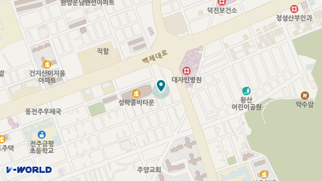 효도노인복지센터 위치 지도