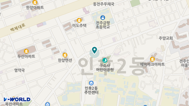 [복지공동체] 희망센터 위치 지도
