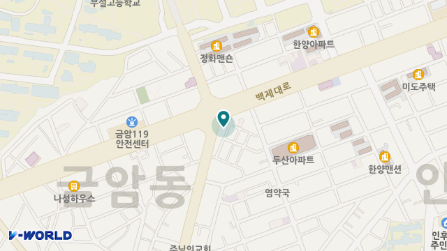 기쁨노인복지센터 위치 지도