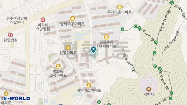 사랑노인복지센터 위치 지도