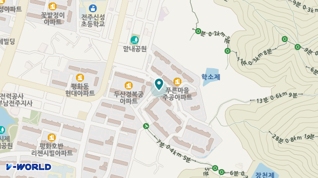 그린의료기복지용구 위치 지도
