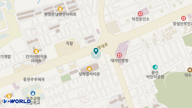 믿음재가노인복지센터 위치 지도