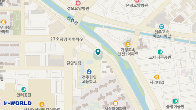 정다운재가노인복지센터 위치 지도