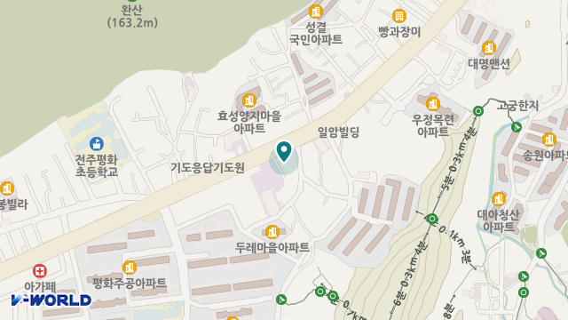조아노인복지센터 위치 지도