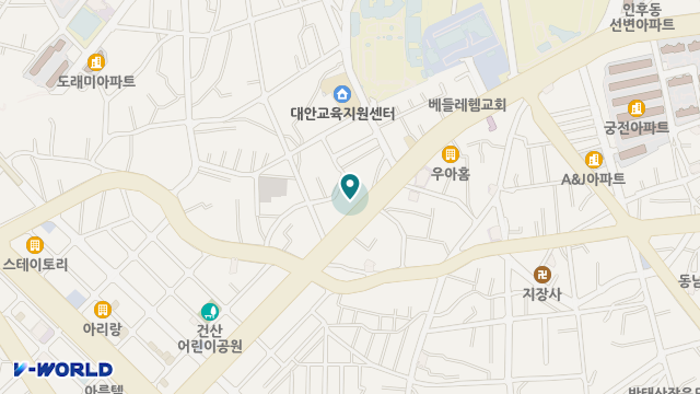 다인노인주간보호센터 위치 지도