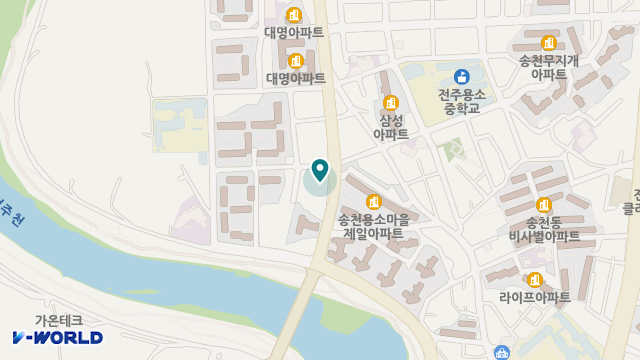 행복한노인복지센터 위치 지도