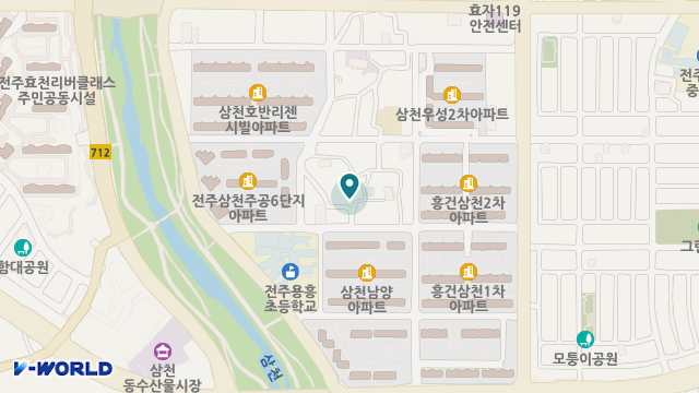 마음재가복지센터 위치 지도