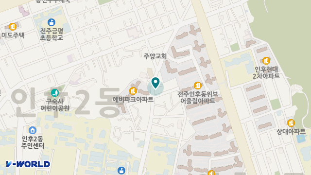 감사노인복지센터 위치 지도