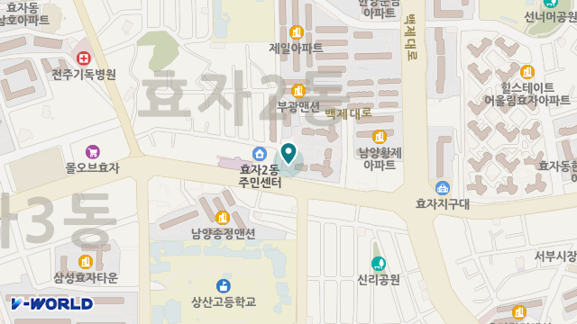 한결재가복지센터 위치 지도